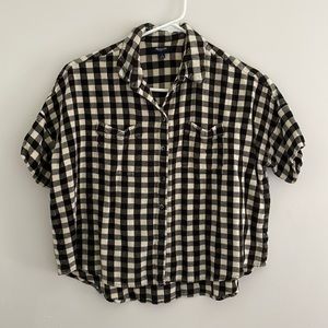 Madewell Buffalo Check Flannel Courier Shirt